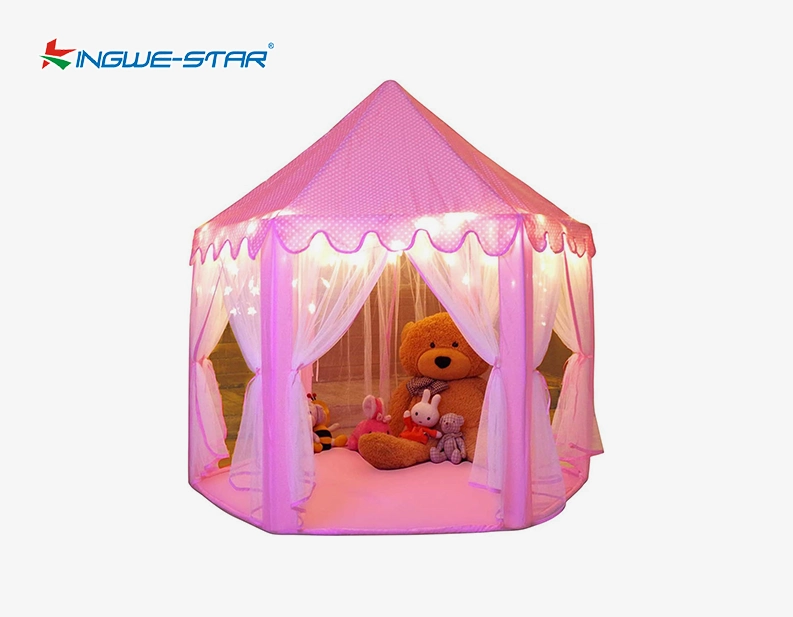 Girls Large Playhouse Kids Castle Play Tent